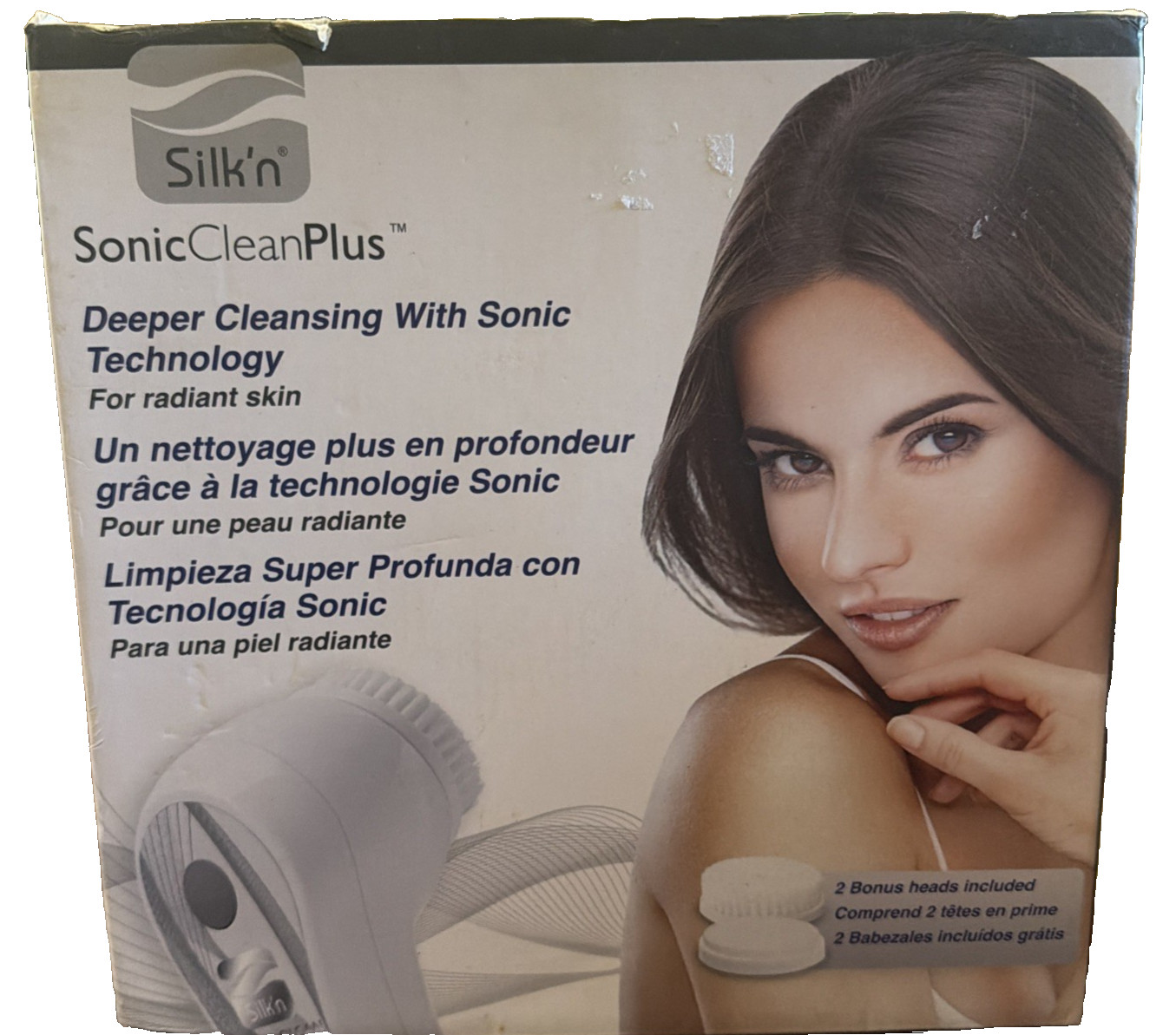 Silkn Sonic Clean Plus Deep Cleansing Brush Skin Treatment System
