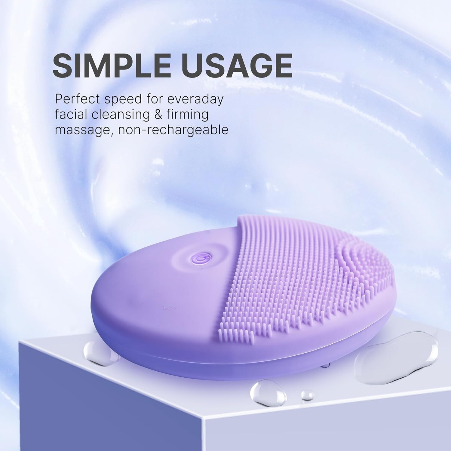 Electric Facial Cleanser Brush for Deep Cleaning Exfoliating
