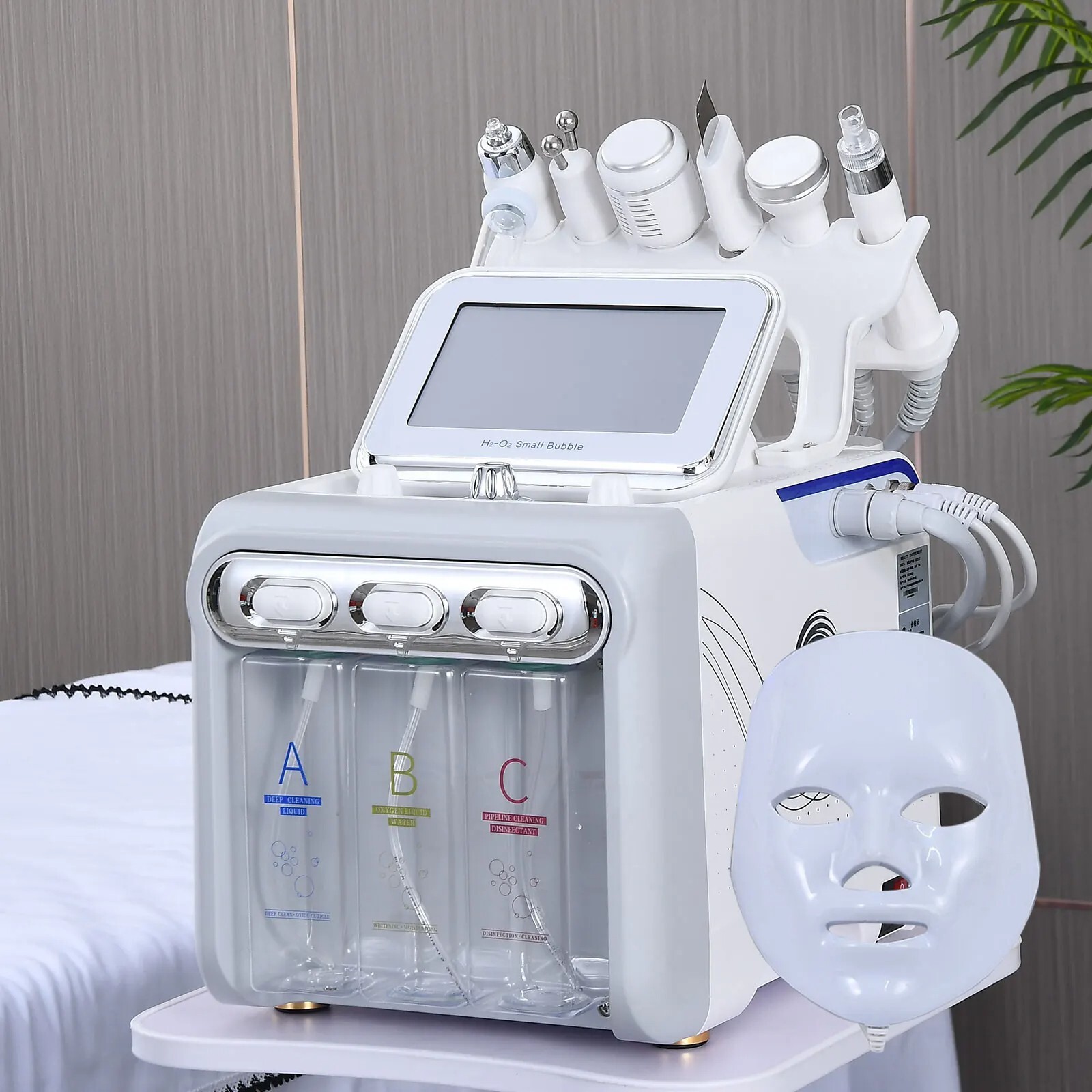 7 in 1 H2O2 Beauty Skin Cleansing Hydro-facial Machine Facial Machine