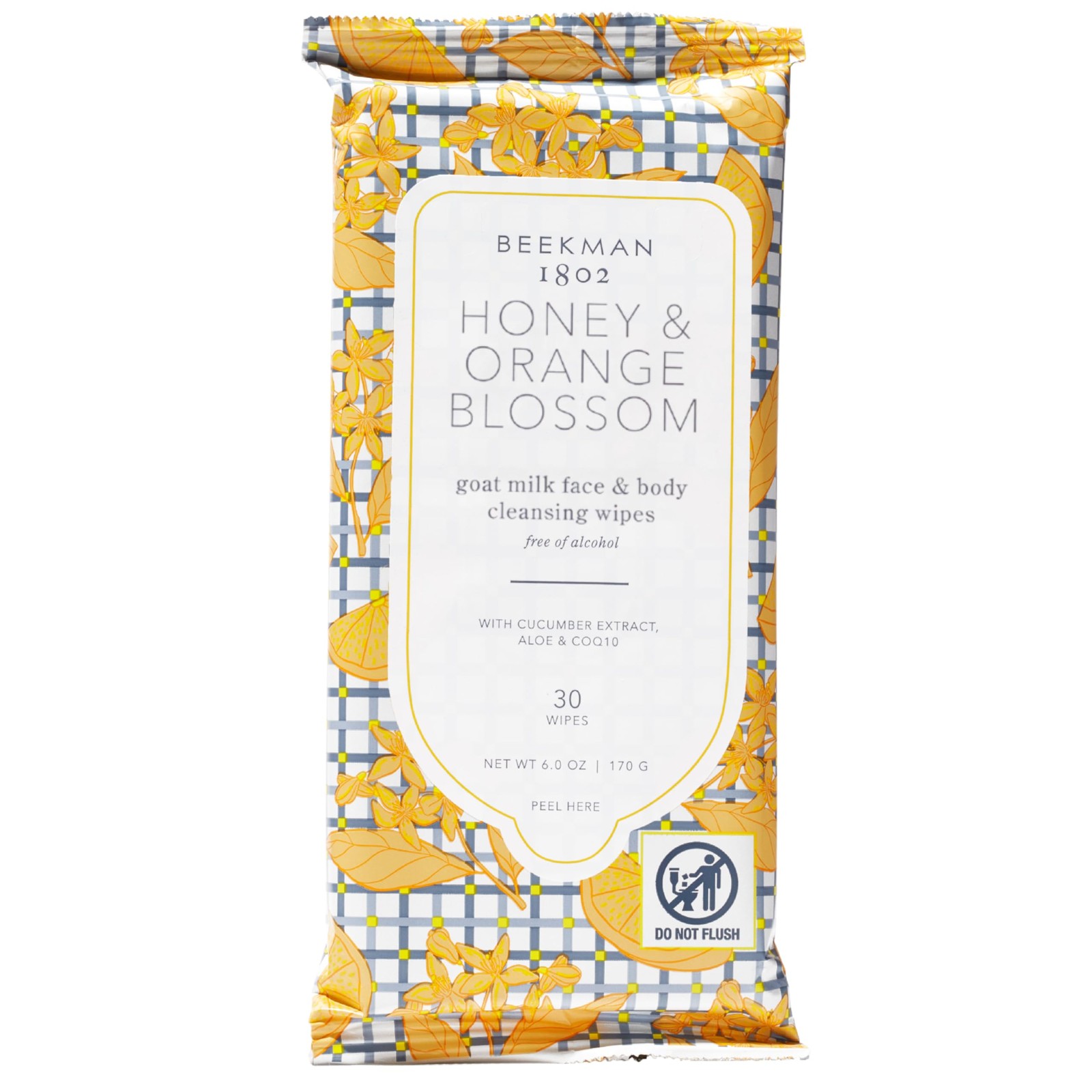Beekman 1802 Face Wipes – Makeup Remover for Face, 30 Count (Pack of 1)