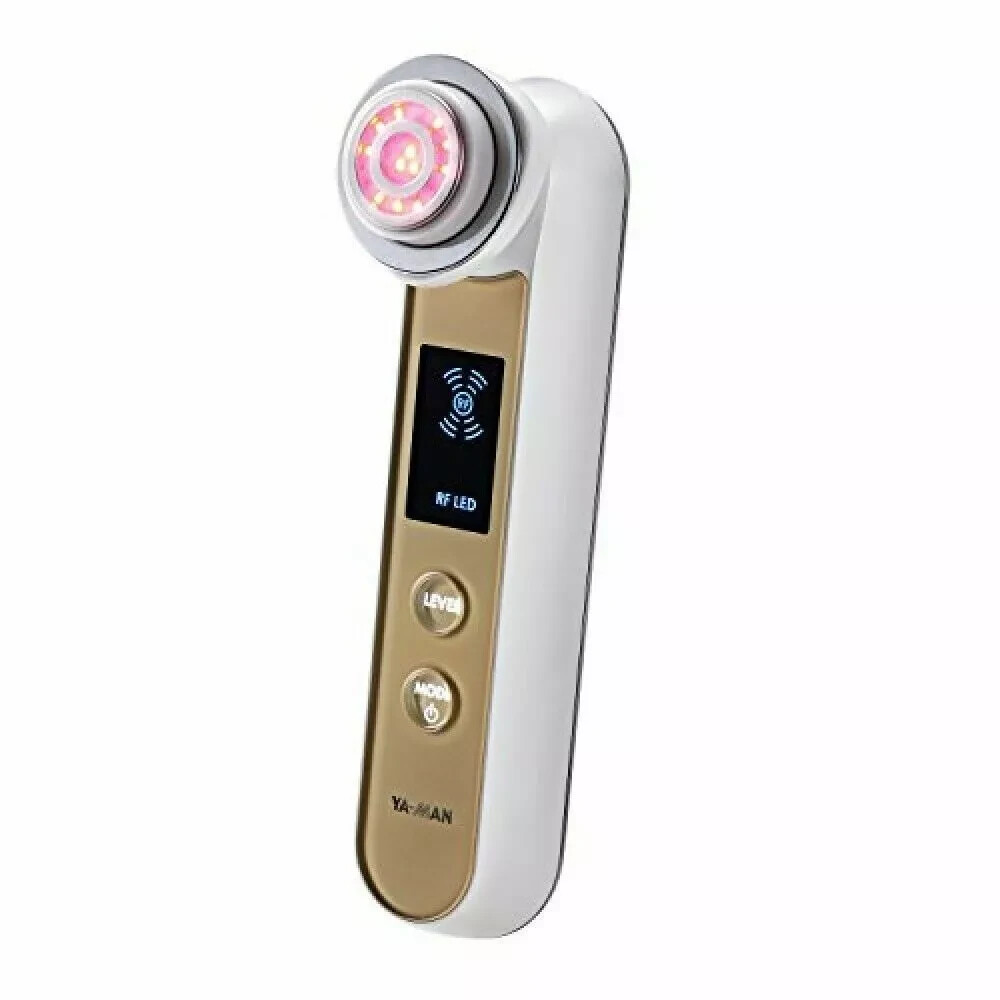 YA-MAN Facial Equipment RF Radio Wave Beaute Photo PLUSEX Champagne Gold HRF-20N