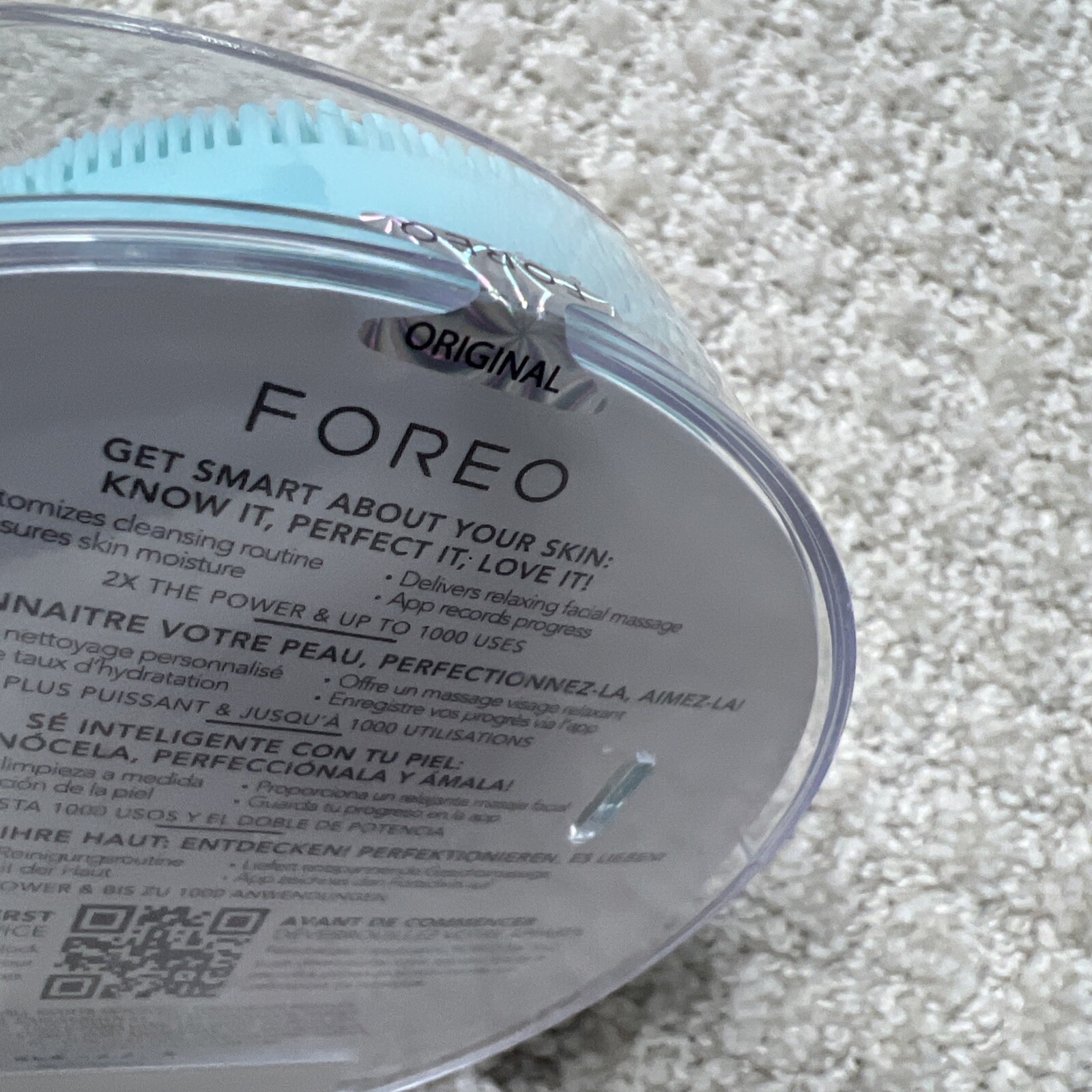 Foreo LUNA Play Smart 2 Facial Cleansing Massager Mint For You New SEALED