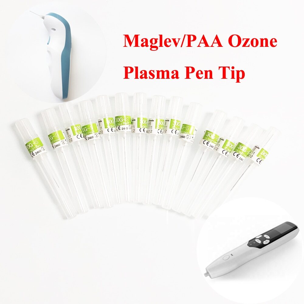 30G 21mm Tips for PAA Plasma Ozone Fibroblast Pen Face Eyelid Lift Spot Removal