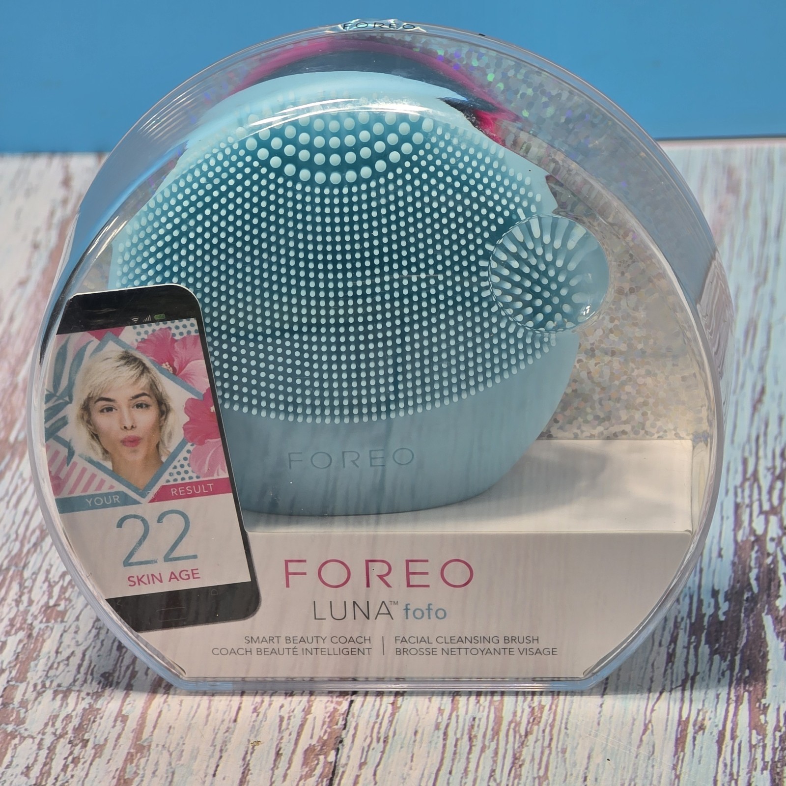 Foreo Luna FoFo Smart Beauty Facial Cleansing Brush Mint NIP
