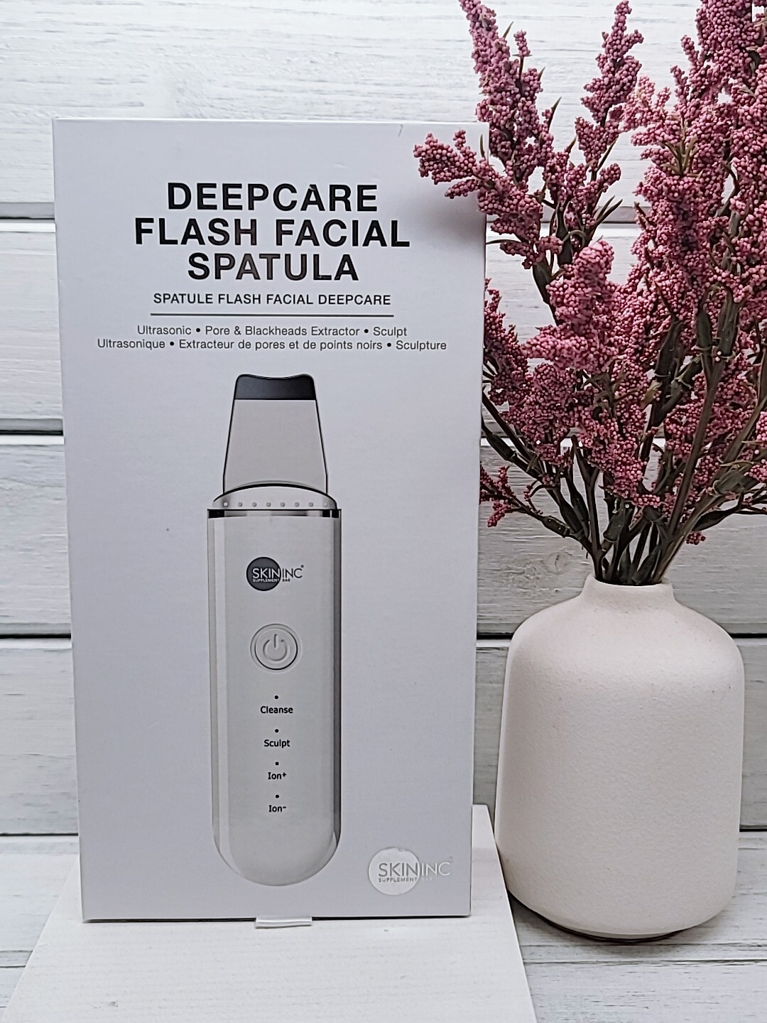 Skin Inc Deepcare Flash Facial Spatula NEW in Box