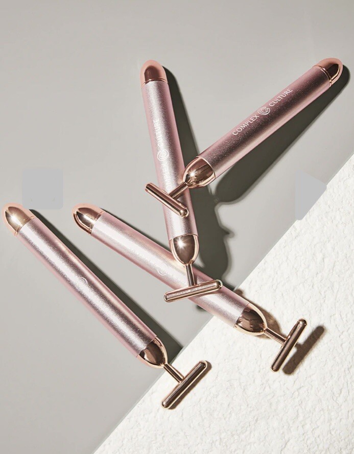 Complex Culture Sonic T-bar Facial Massager NIB