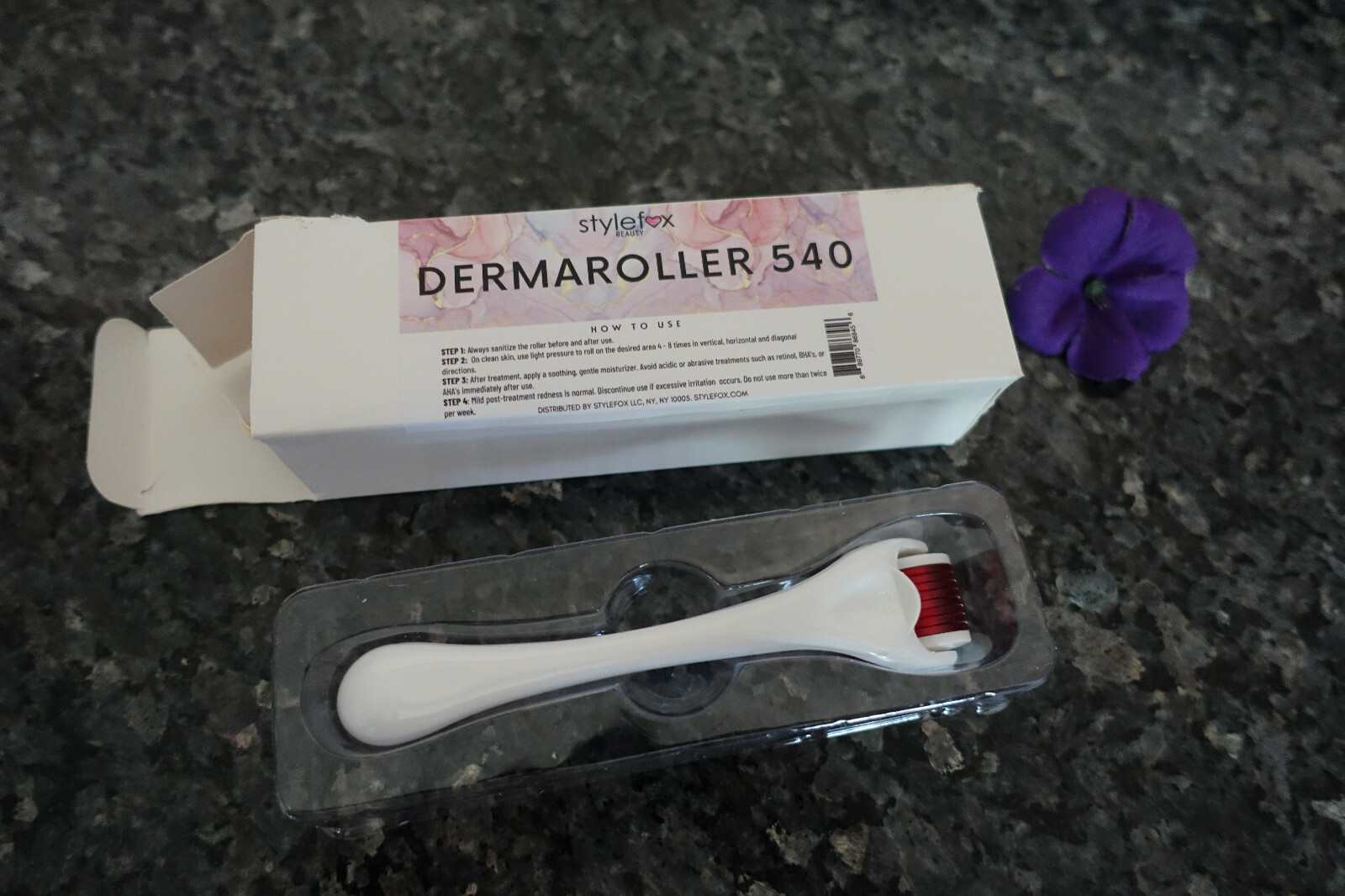 Stylefox beauty dermaroller 540 new in box full size