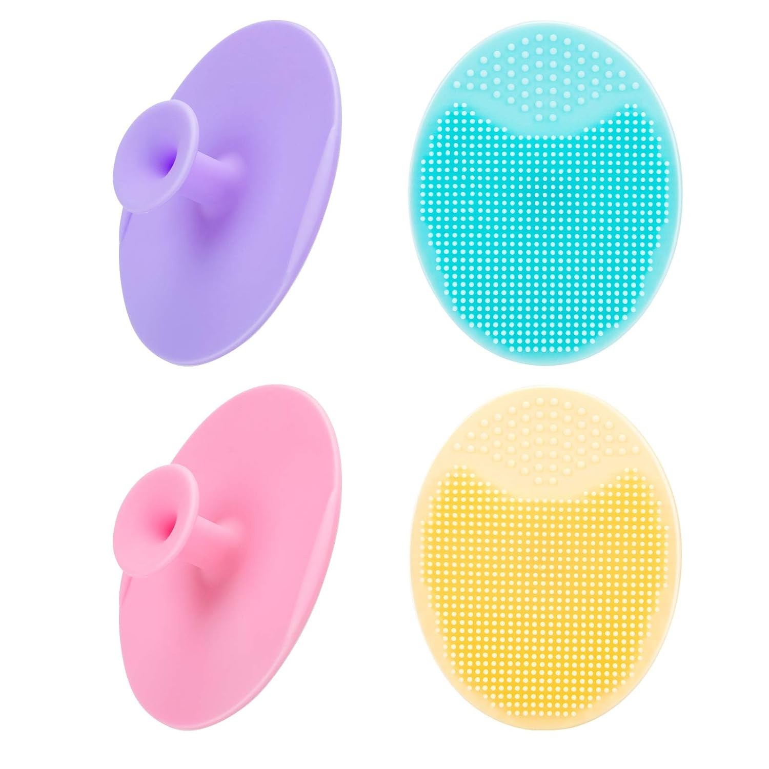 Travel-Friendly Silicone Exfoliating Brushes for Effective Skin Cleansing