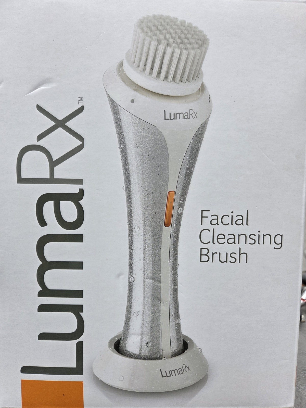 Lumina RX Facial Cleansing Brush FC1000 Rechargeable 3 Speed Mint White