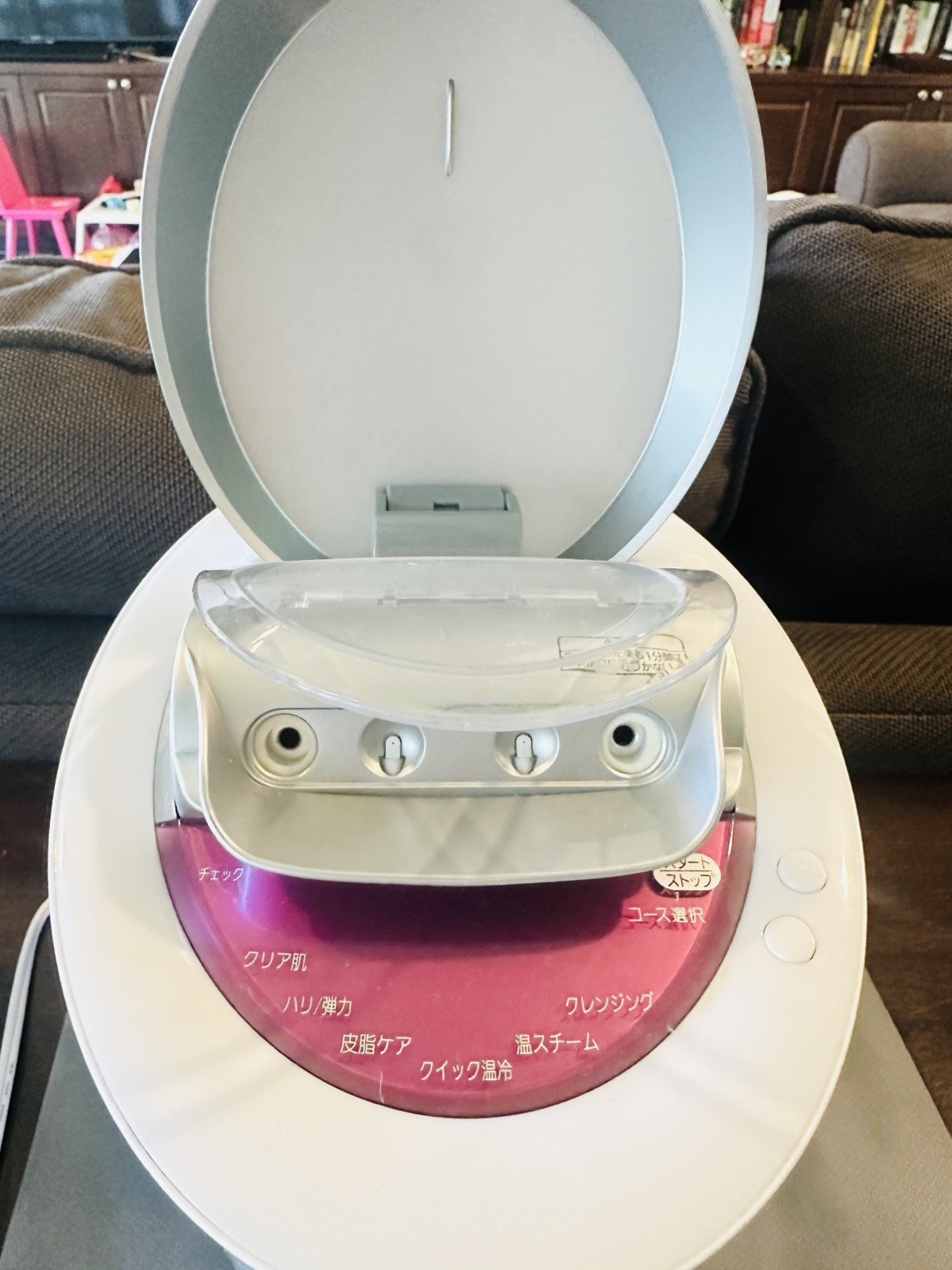 Panasonic EH-CSA97 Nanocare Facial Steamer Warm & Cool Mist AC100V lightly used
