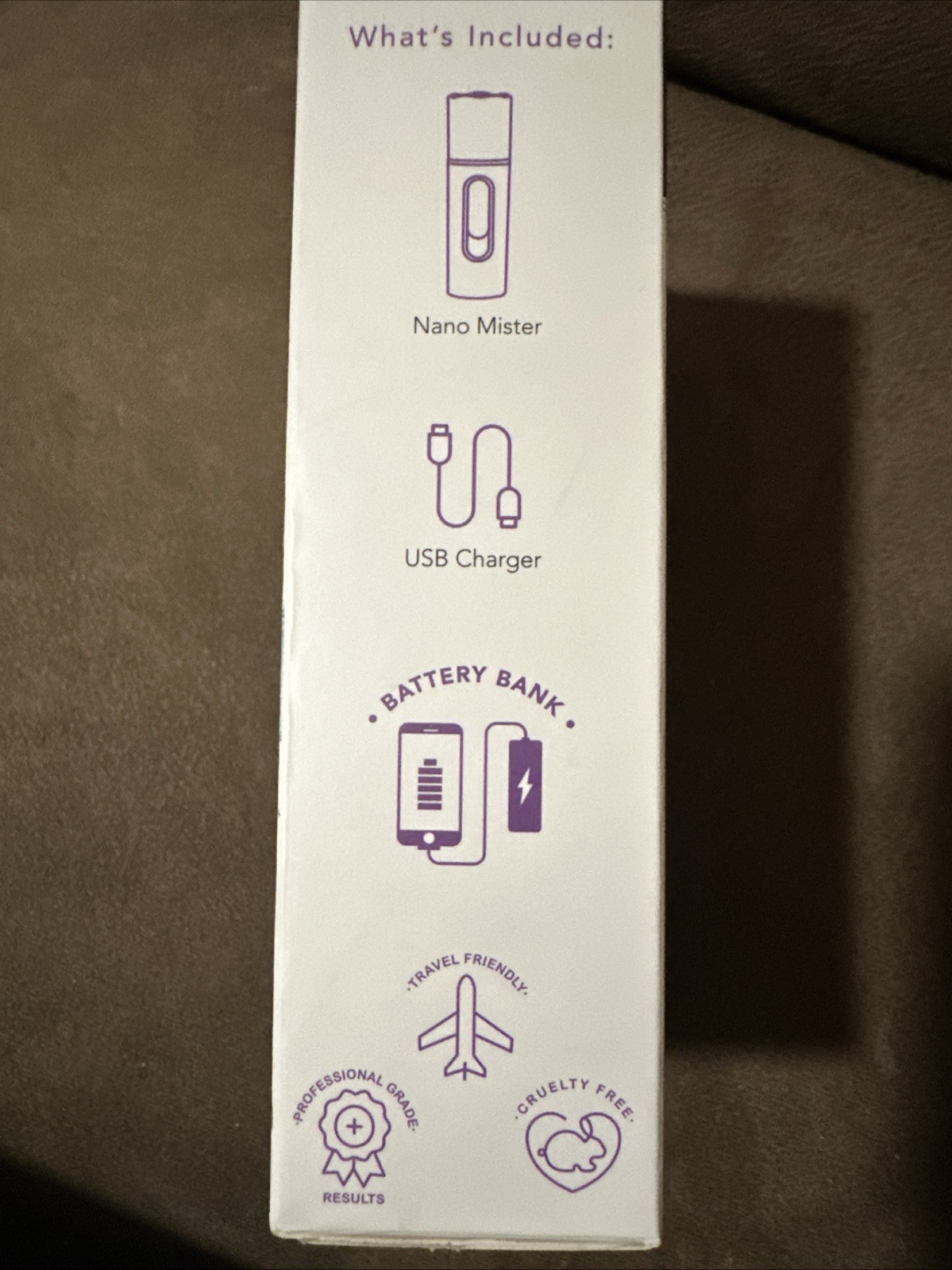 Spa Sciences – Nano Mister – Hydrating Facial Mister with Battery Bank