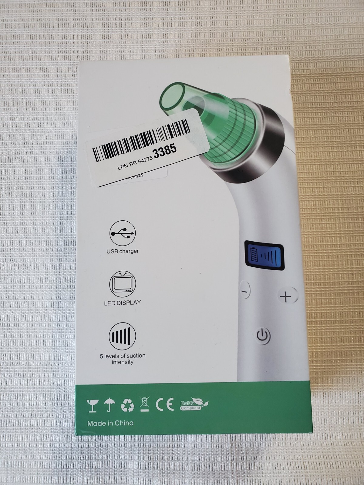 MOSPRO Vacuum Suction Skincare Device blackhead/acne/deep skin cleaning, New