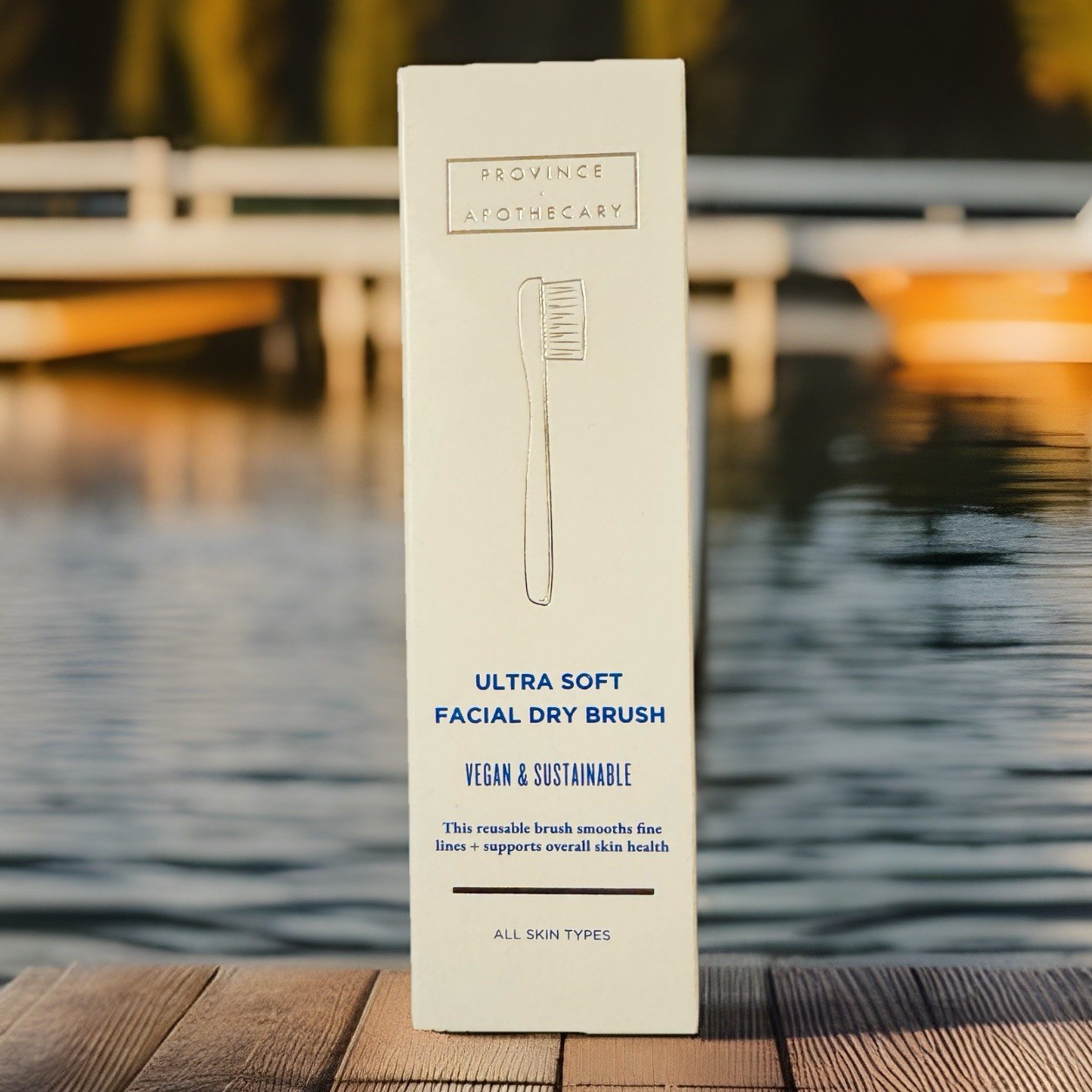 Province Apothecary Ultra Soft Facial Dry Brush – New in Sealed Box