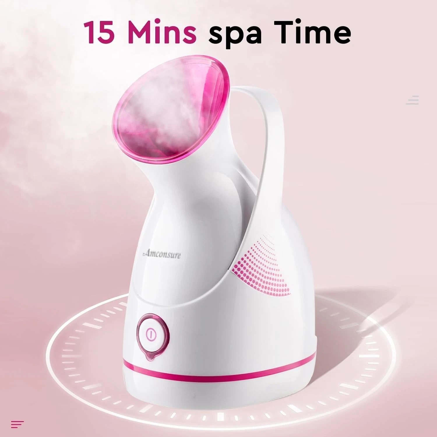 Ultimate Facial Steamer: Nano Ionic Warm Mist for Hydration & Acne Reduction