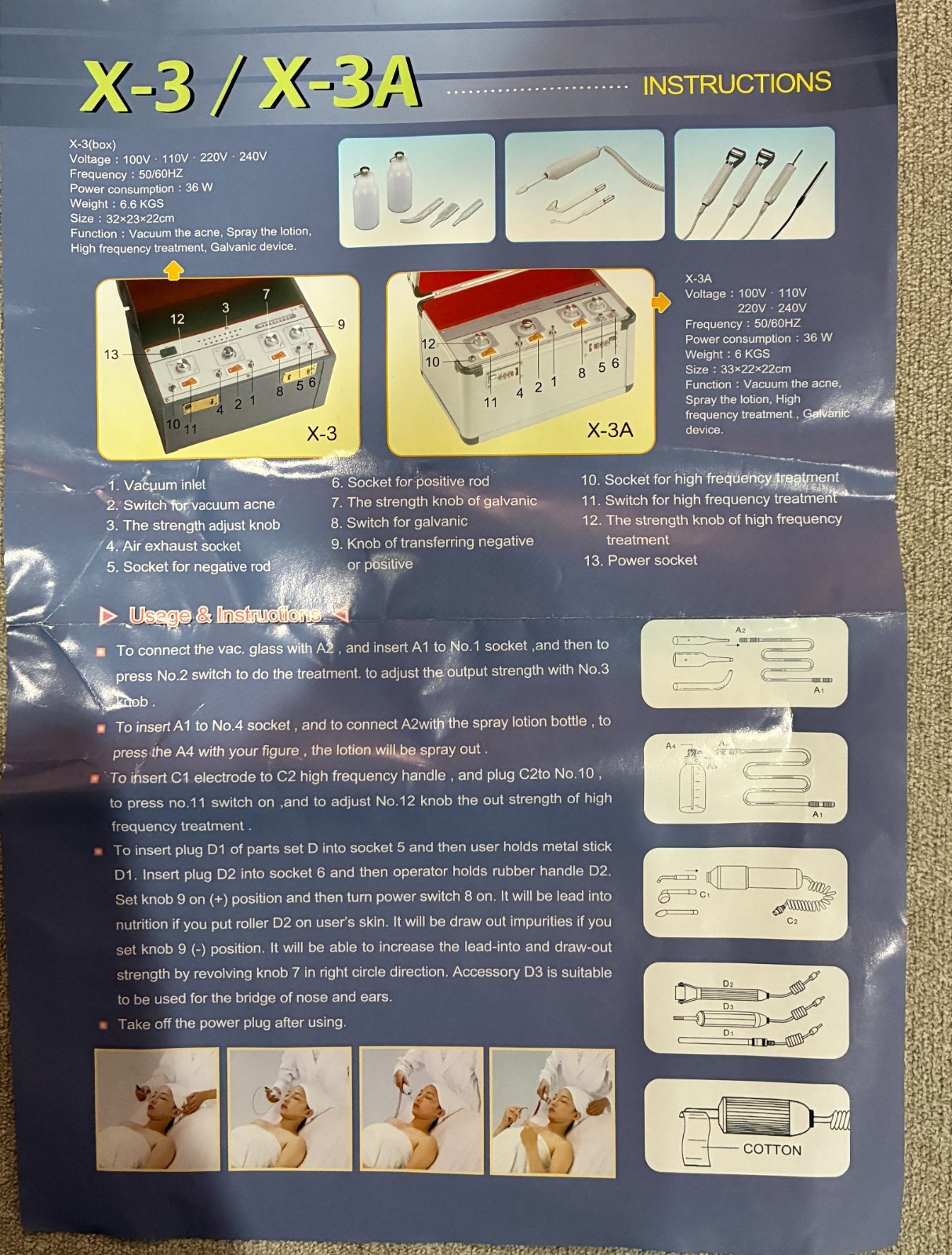 4-Function Beauty Instrument (X-3)