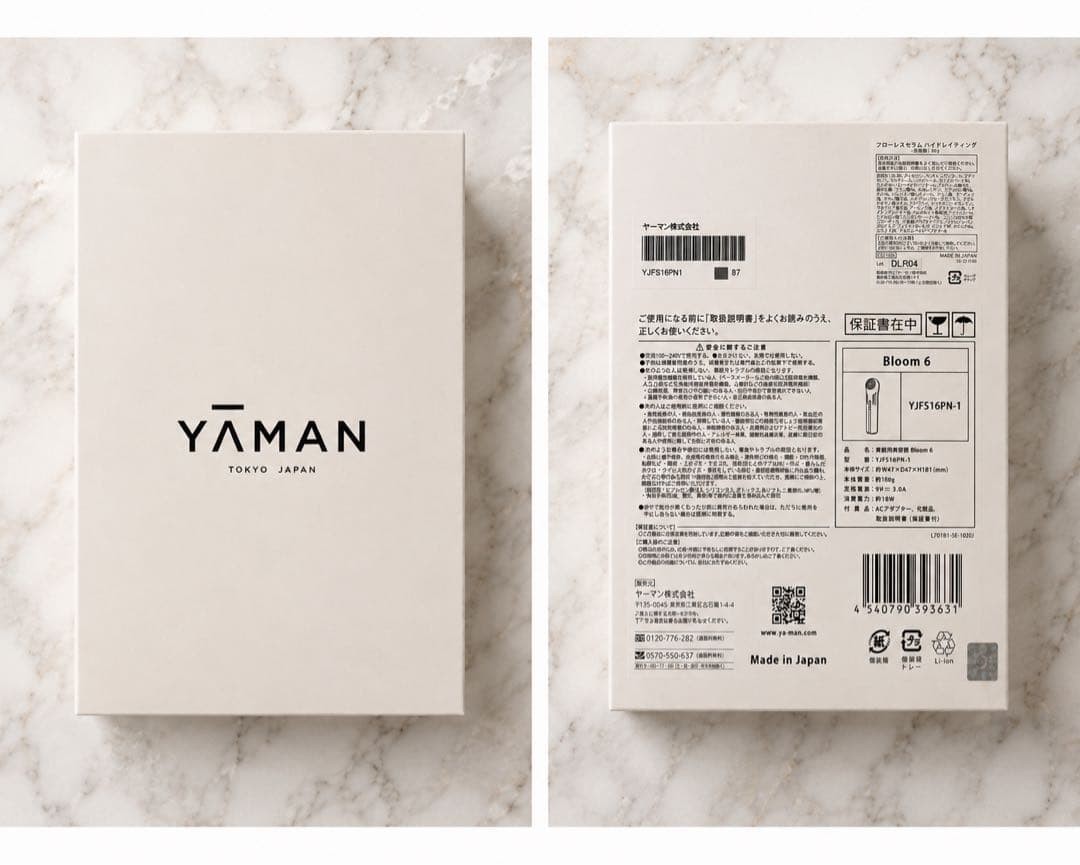YA-MAN Bloom 6 Facial Beauty Device Aging Care YJFS16PN-1 Japan NEW