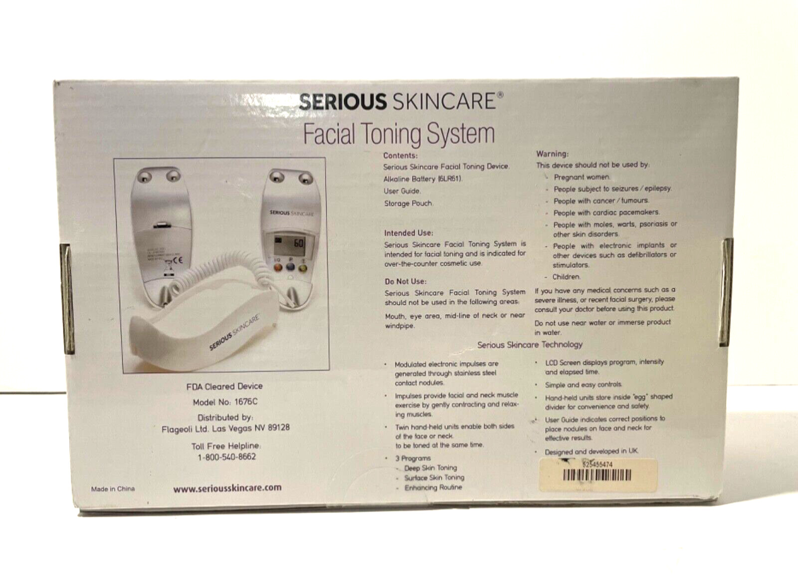 Serious Skincare The EGG Microcurrent+ Facial Toning System Aqua New Sealed $130