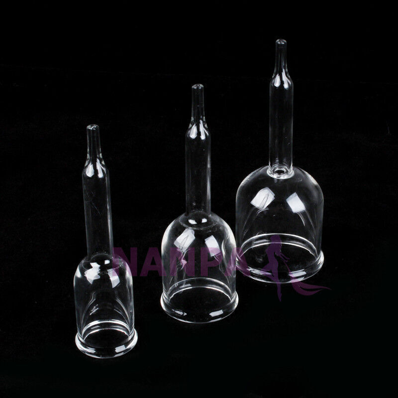 Replacement Vaccum Cupping Glass Cups For Vacuum Therapy Spray Beauty Machine