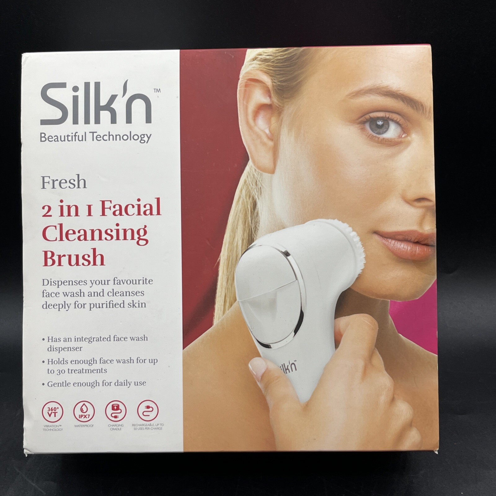 Silk’n Fresh 2 In 1 facial cleansing brush
