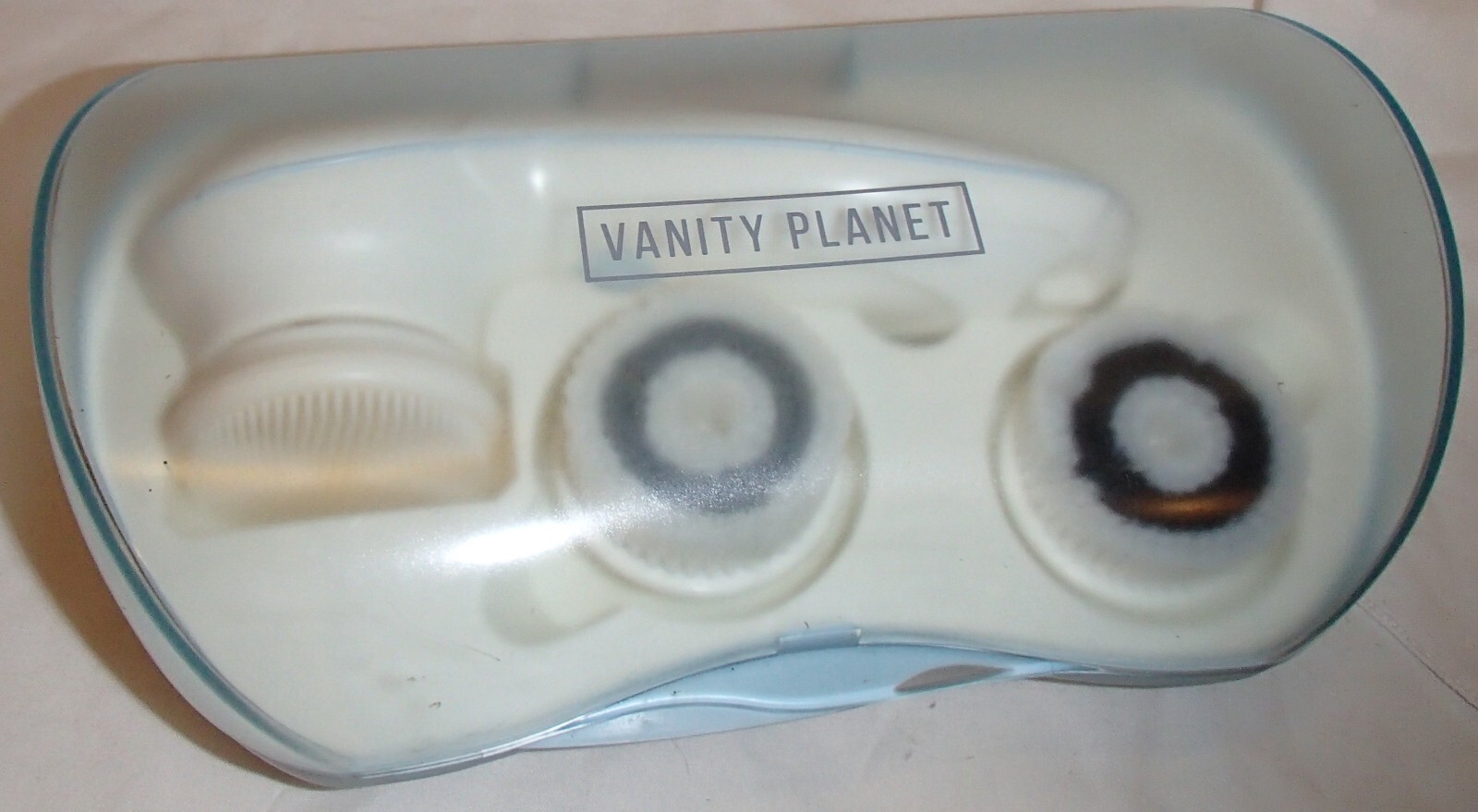 Vanity Planet Facial Cleansing System Set w/ 3 Heads Ultimate Skin Spa Cordless