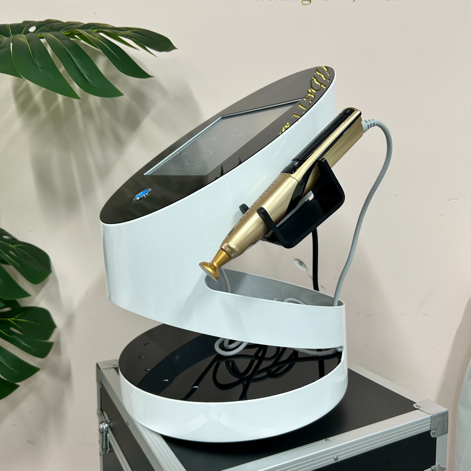Ozone Gold Plasma Face Care Machine 2 in 1 Anti-Aging Skin Lifting Tightening