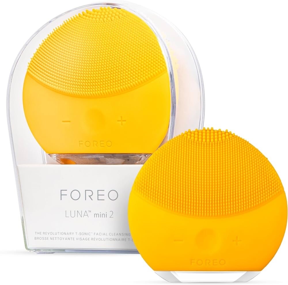 FOREO Luna Mini 2 T-Sonic Facial Cleansing Brush Pink ( Pack Of 5)