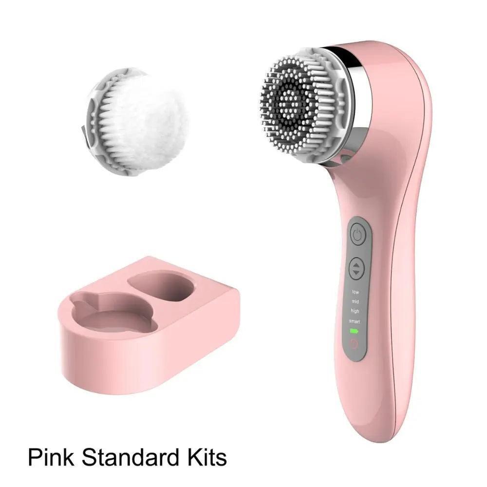 Glowup Electric Deep Pore Cleaner Exfoliating Face Tool Facial Cleansing Brush