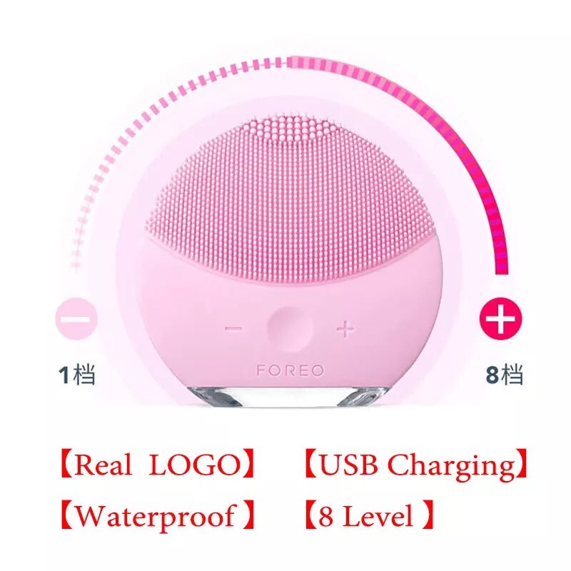 FOREO mini 2 facial cleansing scrub