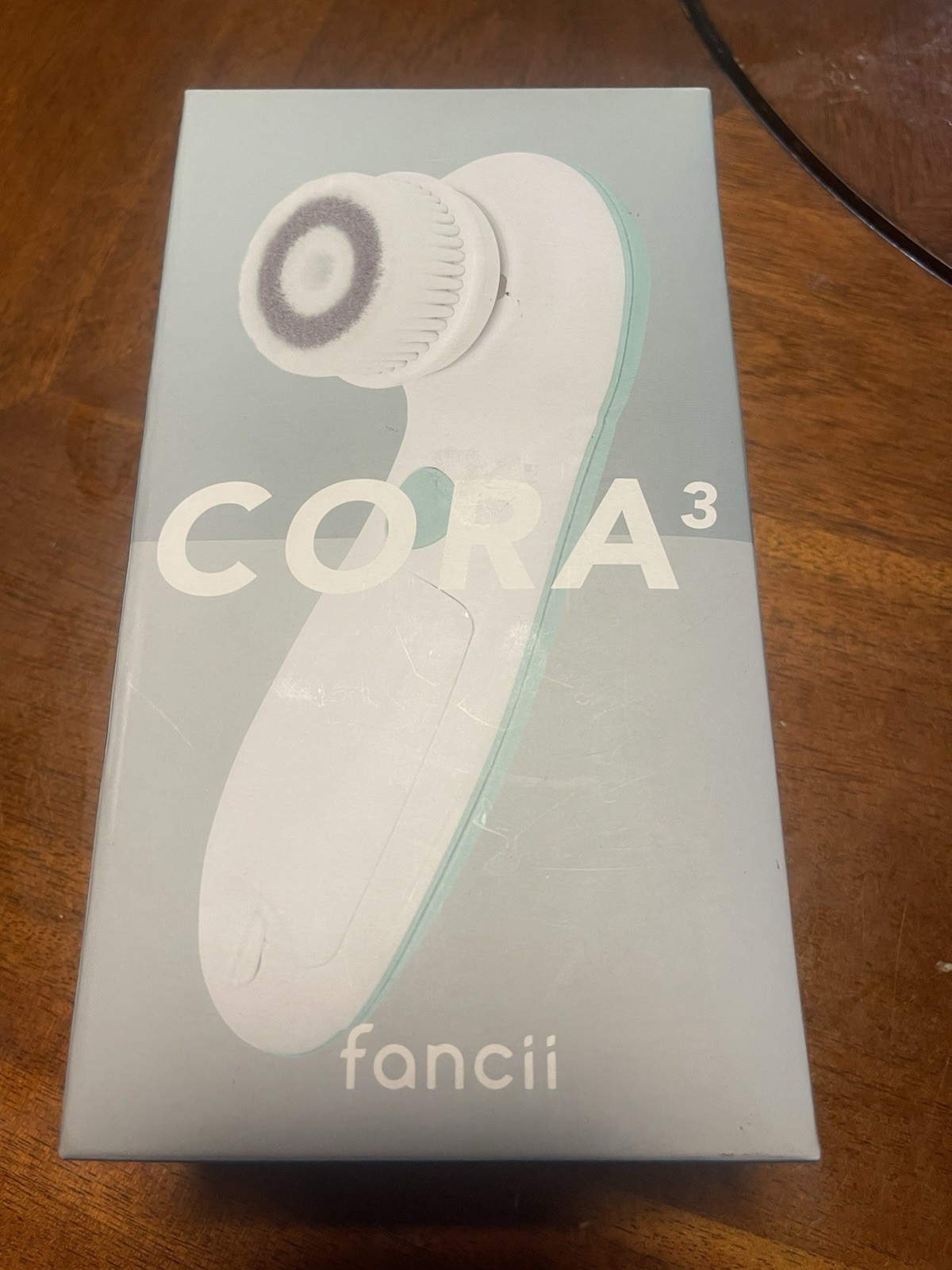 Cora 3 Fancii 3 In 1 Facial Brush W/ Travel Case. NIB