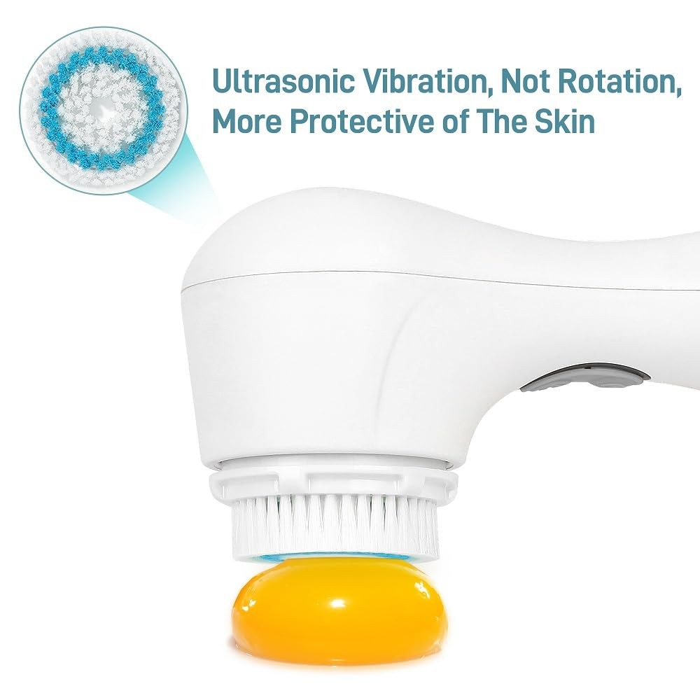 Brush Head Replacement Compatible with Clarisonic Mia 1, Mia 2, Mia Fit, 2 Pa…