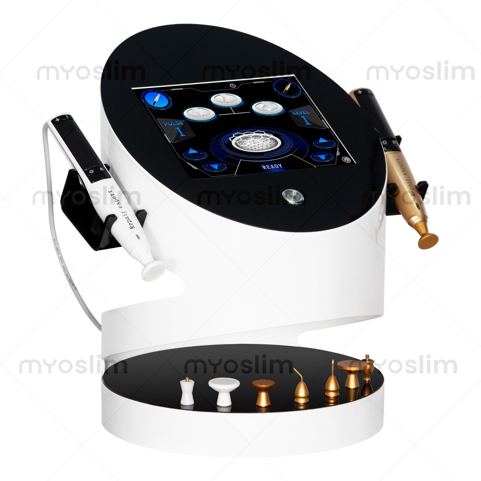 Ozone Gold Plasma Face Care Machine 2 in 1 Anti-Aging Skin Lifting Tightening