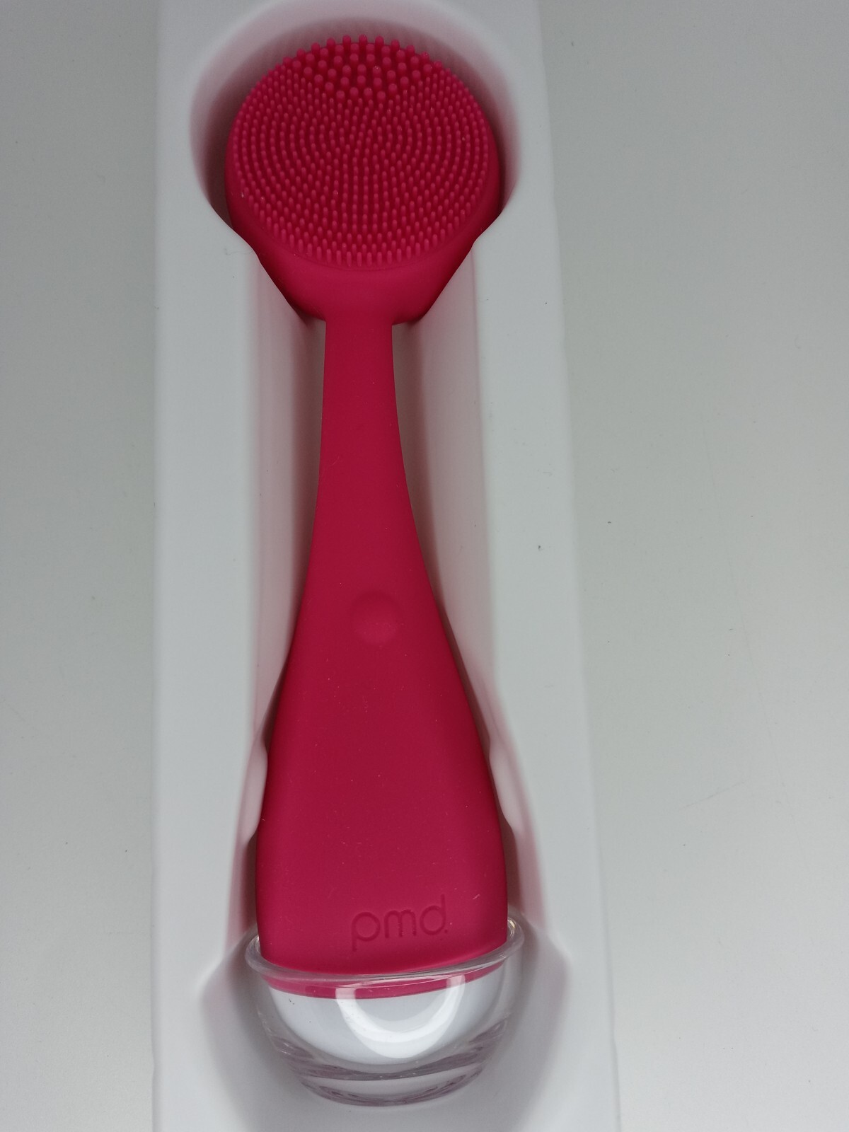 PMD Clean Smart Facial Cleansing Device with Silicone Brush & Anti-Aging PINK