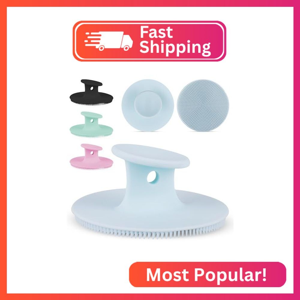 Enrrica Elitee 4 PCS Face Scrubber – Premium Silicone Brush and Face Exfoliator