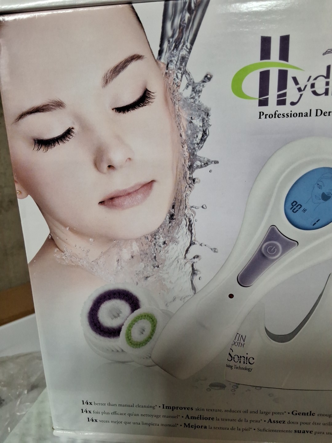 Satin Smooth Hydra sonic Professional Dermal Cleansing Technology
