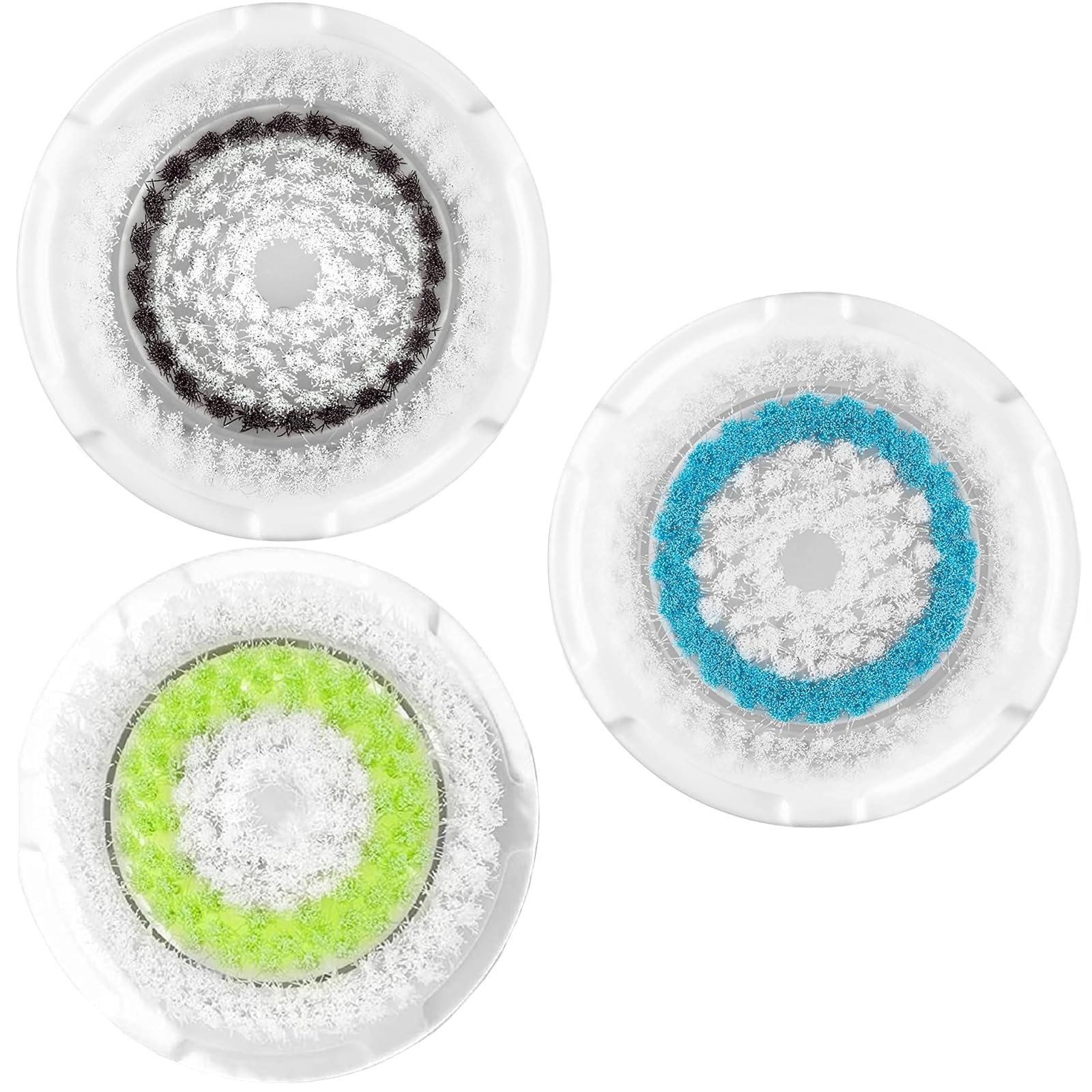 Facial Cleansing Brush Head Replacements Compatible with Clarisonic Mia 1, Mi…