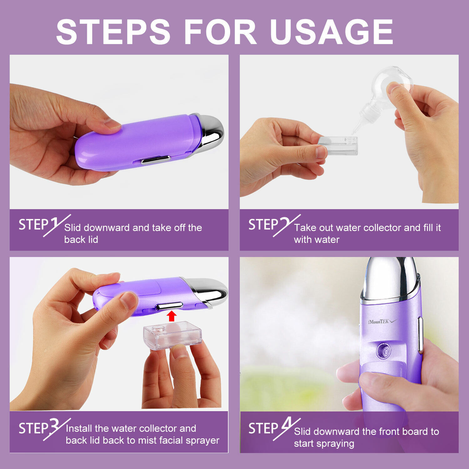 10ml Nano Facial Mister Mist Spray Atomization Eyelash Extensions Mist Facial