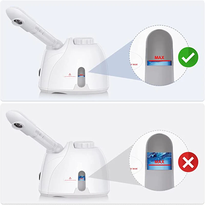 Facial Steam Face Warmer Mist Humidifier Facial Deep Cleaning Moisturize