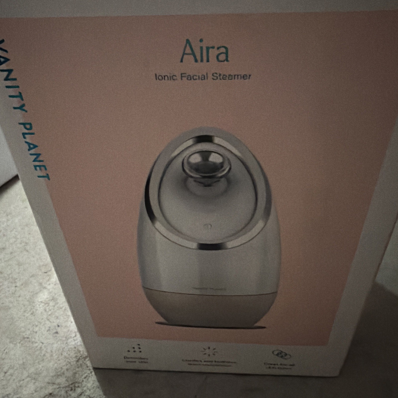 Vanity Planet Aira Ionic Facial Steamer Skin Health Beauty Detox