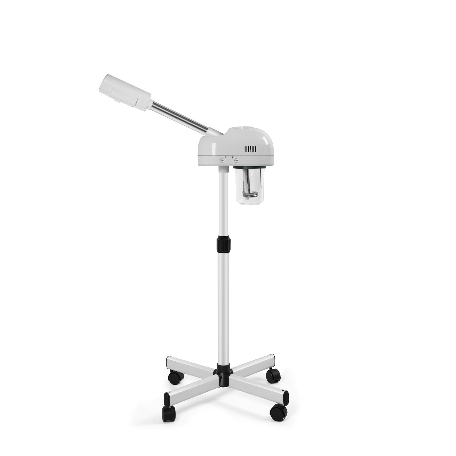 Professional Facial Steamer with Hot Mist Function, Stand Facial Steamer On W…