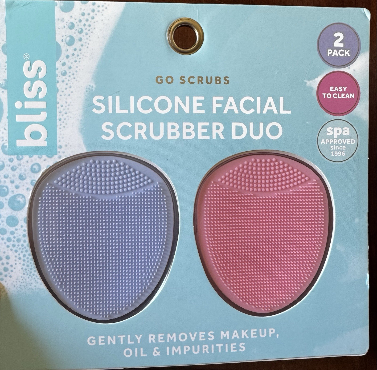Silicone Facial Scrubber Duo