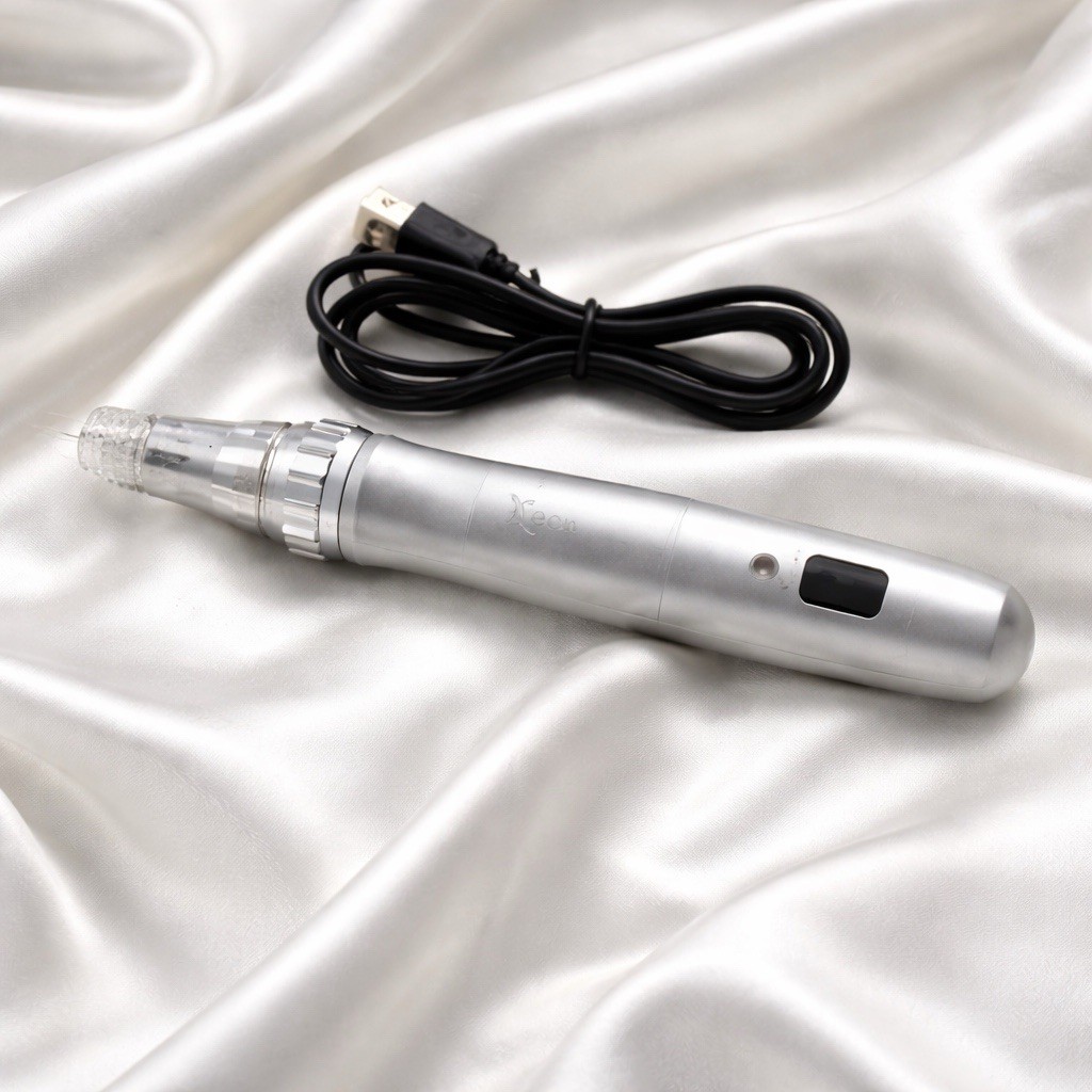 New Electronic Facial Exfoliation Pen Kit Rechargeable Skin Beauty Device