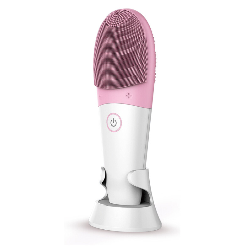Facial cleansing brush scrubber,silicone exfoliating face skin care equipment