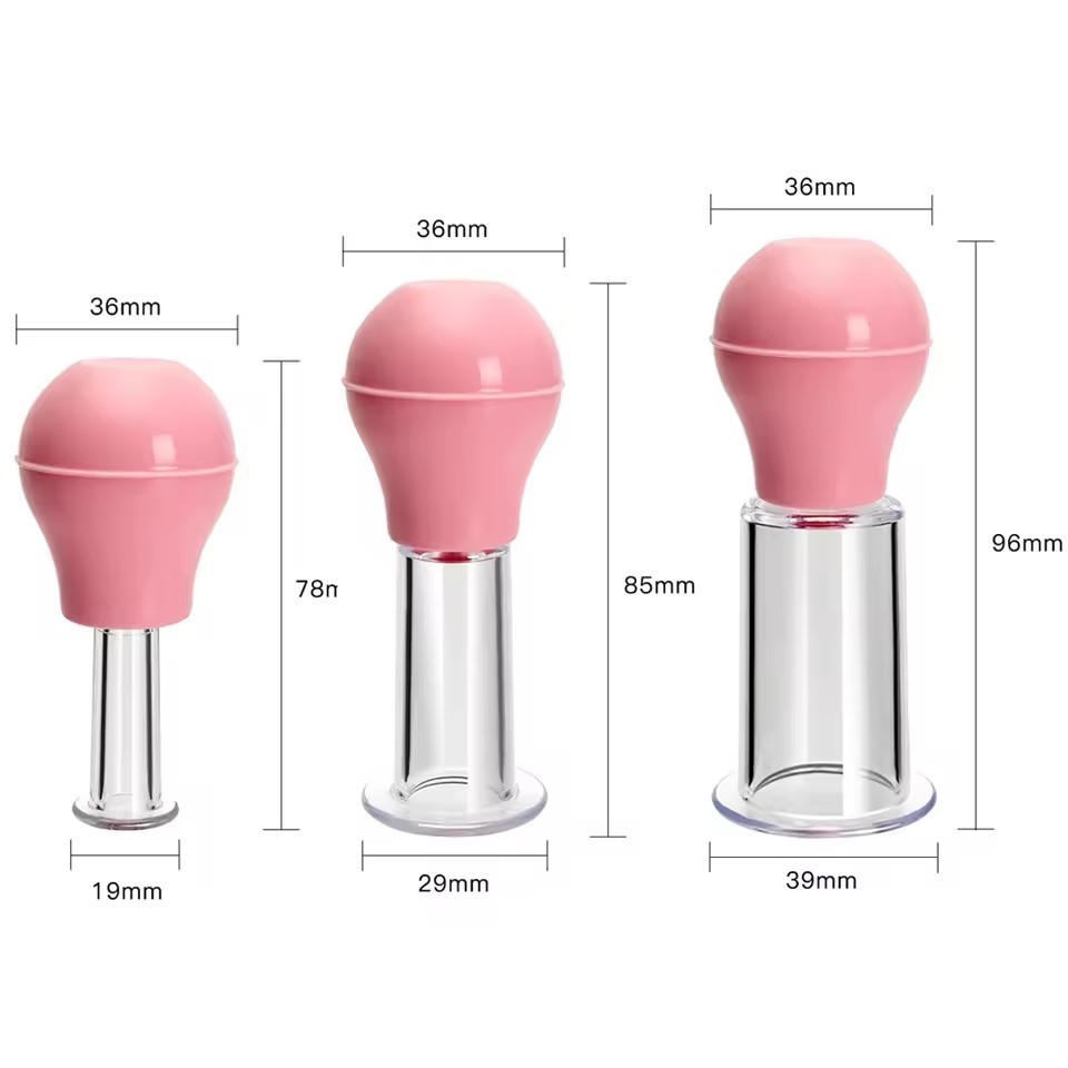 Cupping Skin Lifting Anti Cellulite Massager for Face Pvc Body Cups Skin Scrapin