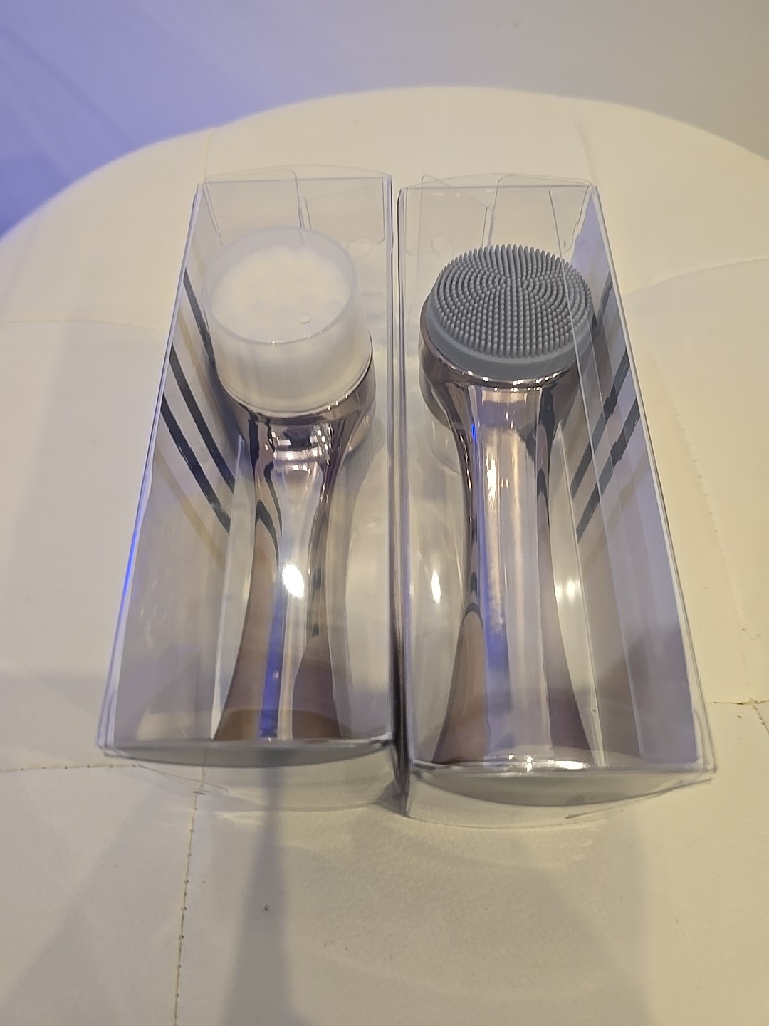 Walgreens Dual-sided Facial Spa Cleansing Brush EXFOLIATE Massage LOT 2 Two New