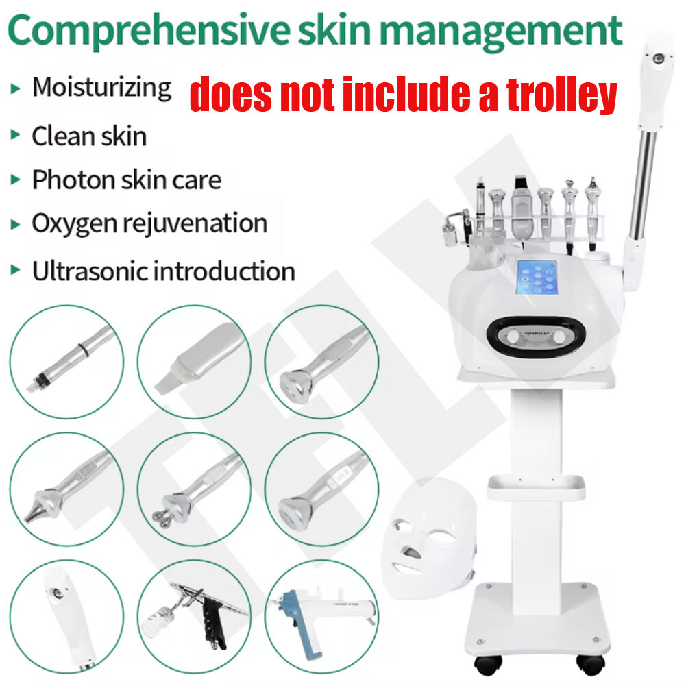 New care oxygen jet dermabrasion peeling skin tightening facial machine