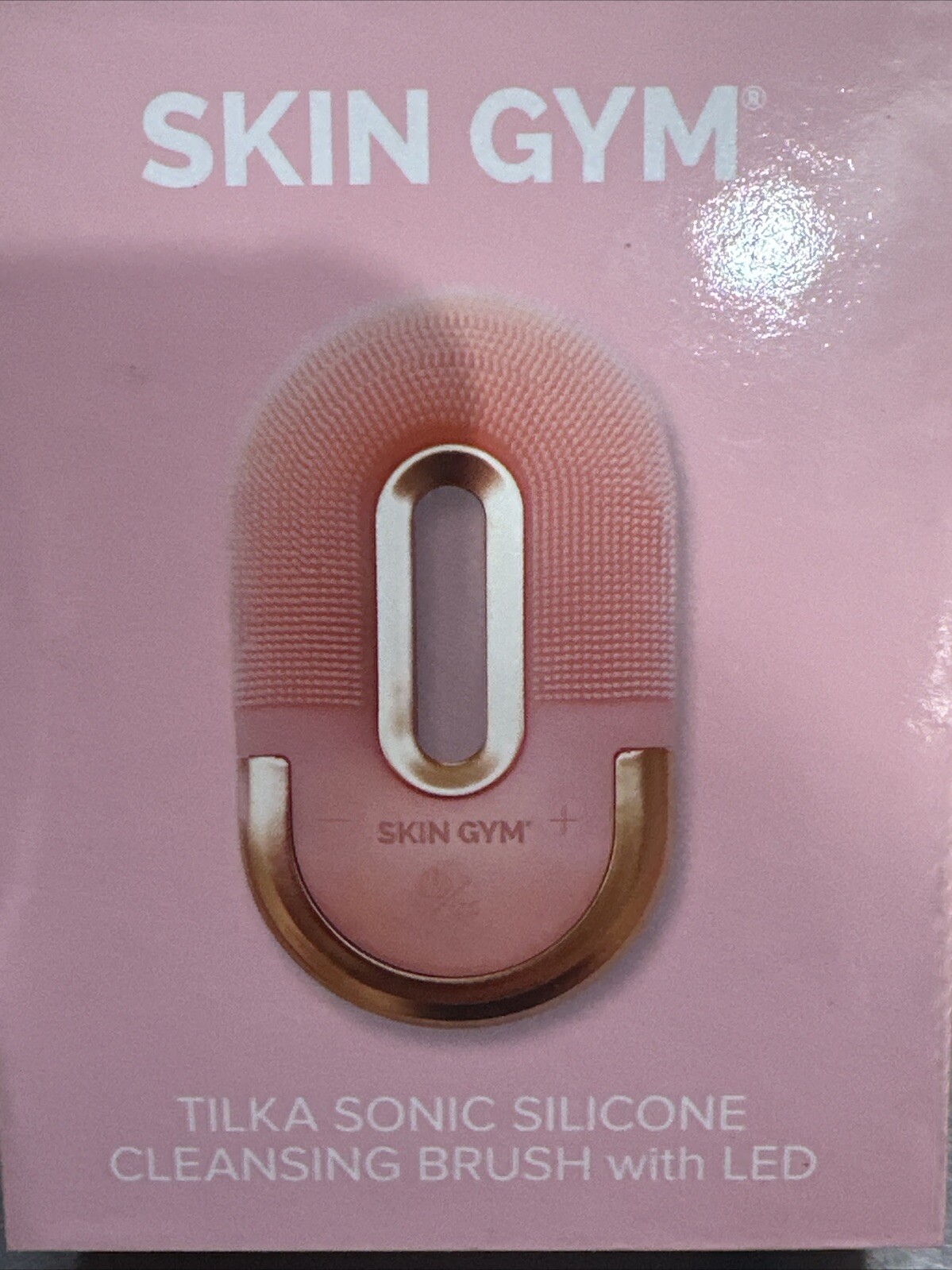 NEW Skin Gym Tilka Cleansing Brush with LED, 3 Speeds, Sonic Vibrations