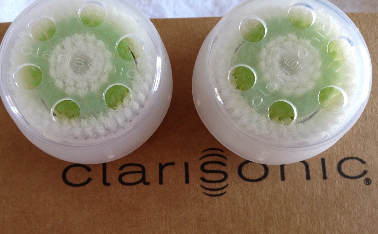 Clarisonic Acne Brush Heads Authentic Fits All Models – Lot of 2 ~Authentic