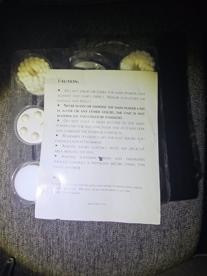 Signature Club A Skin Specialist Machine Rotary Facial Cleansing Tool Set New