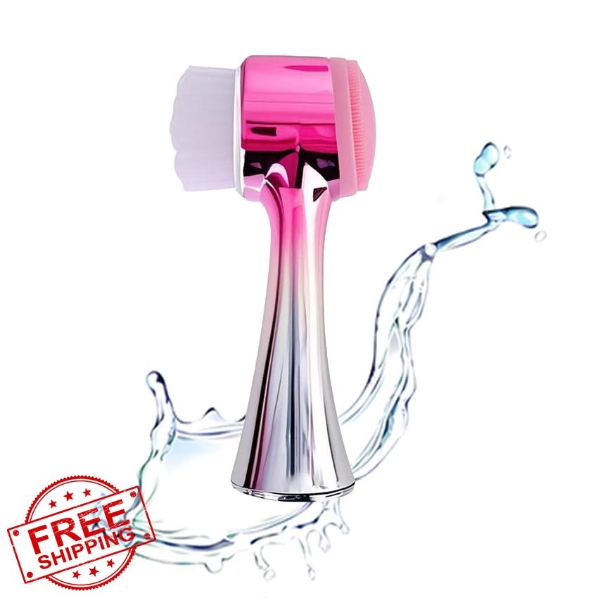 OHES Facial Cleansing Brush Silver