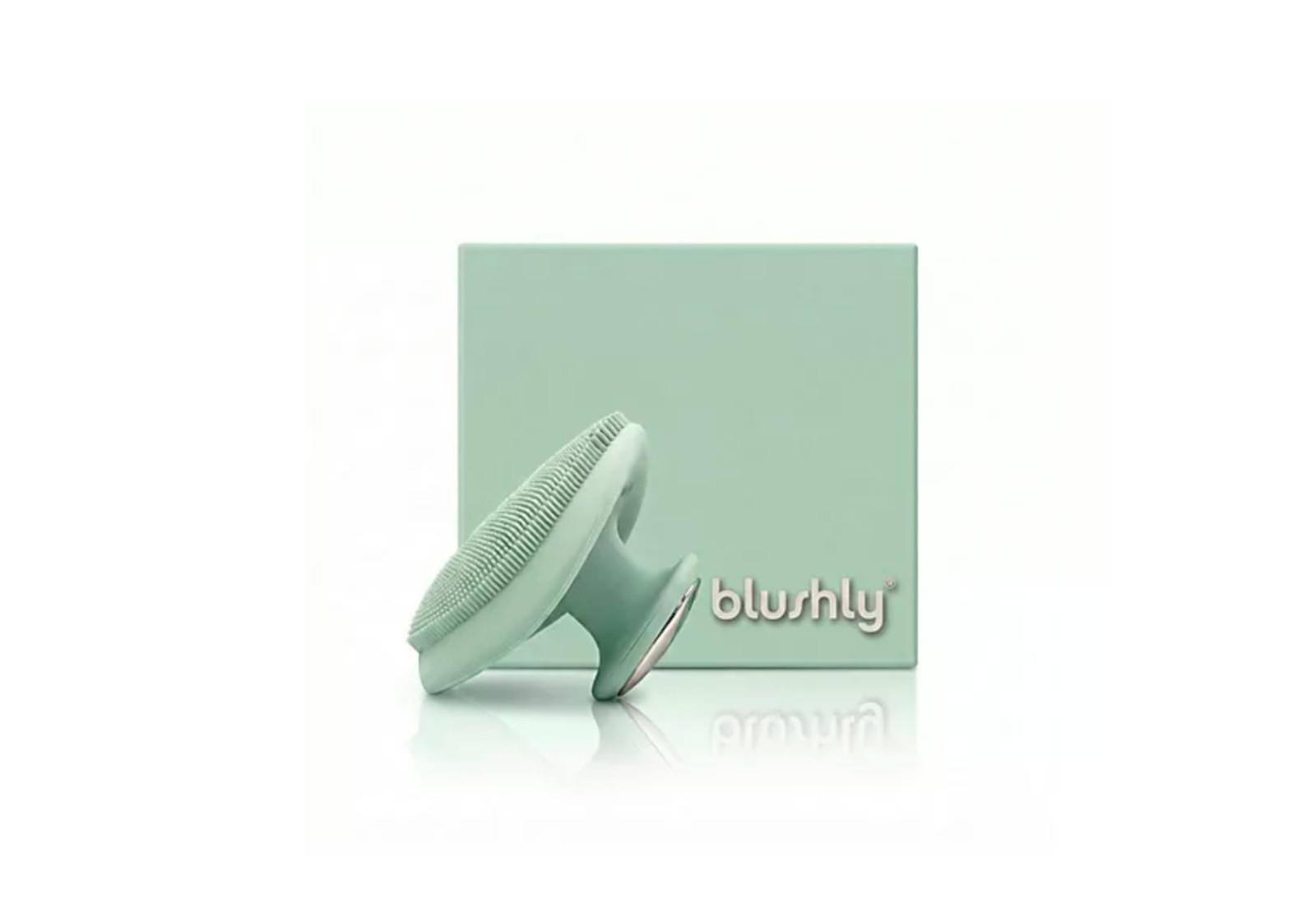 Blushly Sonic Face and Body Brush with Heat – Green